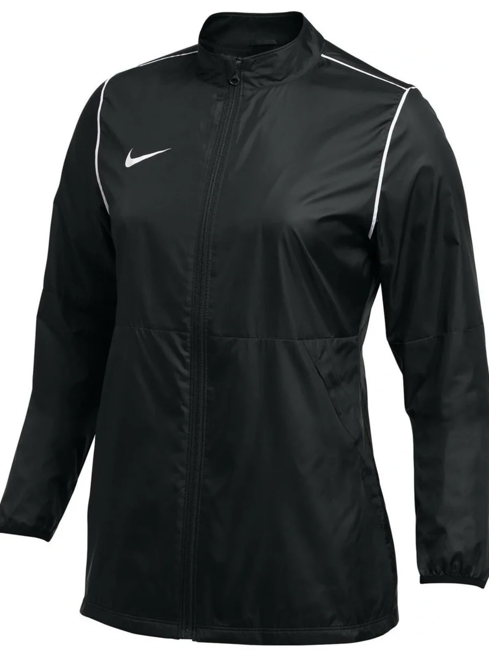 Brand New Nike women's black Repel Park 20 rain jacket